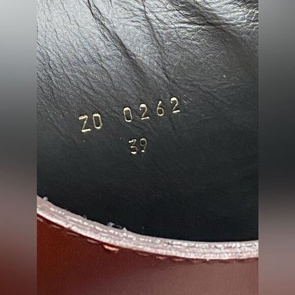 Celine Bulky High boots In Calfskin Black/Brown size 39 - Picture 10 of 13